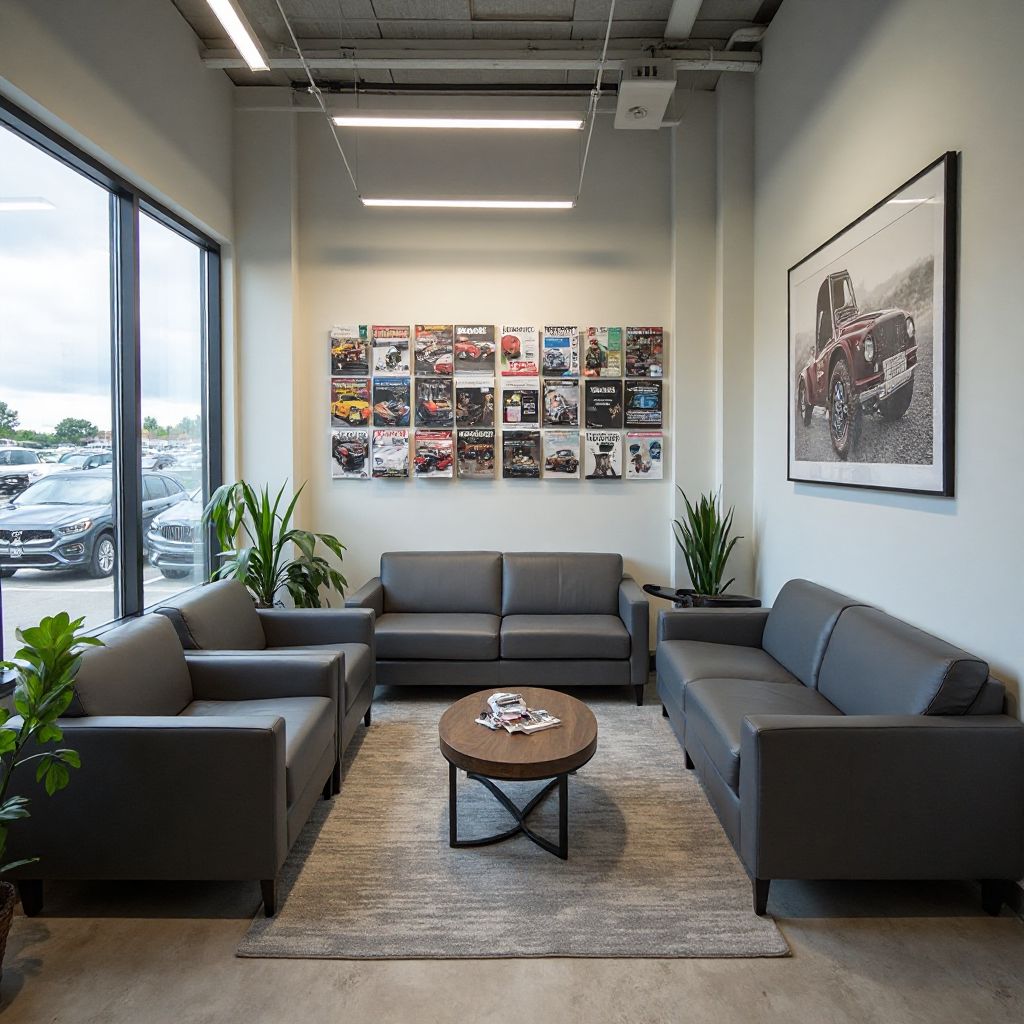 Customer Waiting Area